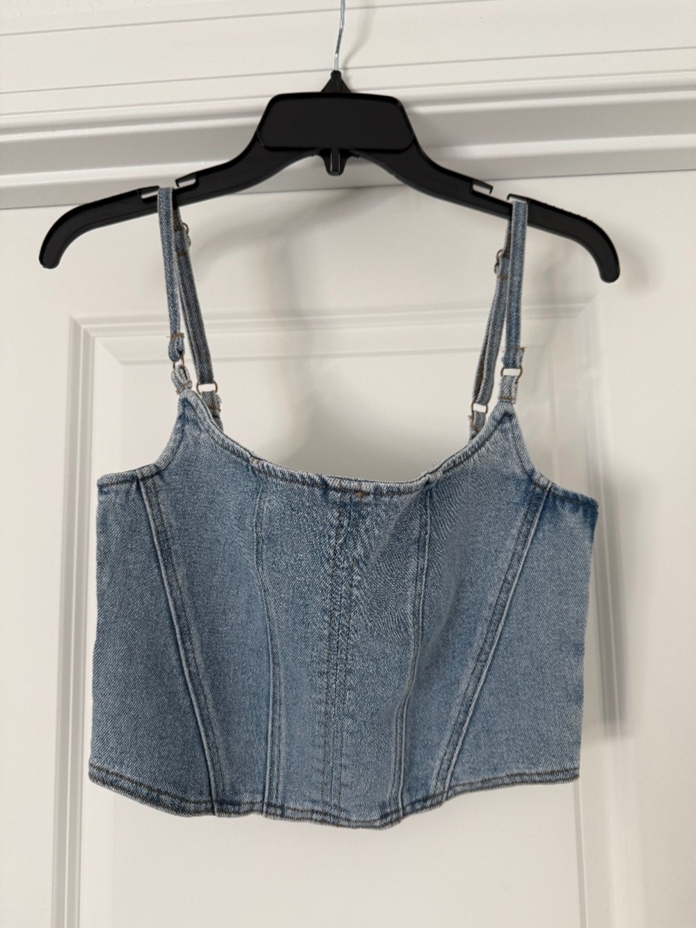 Denim corset top CUTE new with tags! PacSun medium